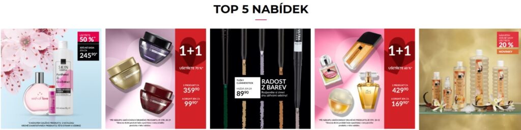 top 5 nabídek